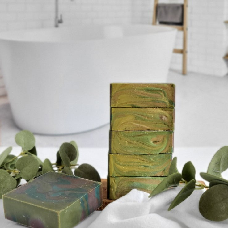 Mahogany Coconut Goat Milk Soap