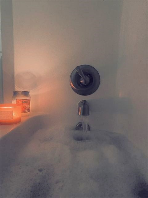 Lavender Bubble Bath Scoop