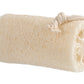 The Amillia Acres Natural Loofah Sponge, featuring a thick rope loop, is an eco-friendly scrubber displayed against a white background.