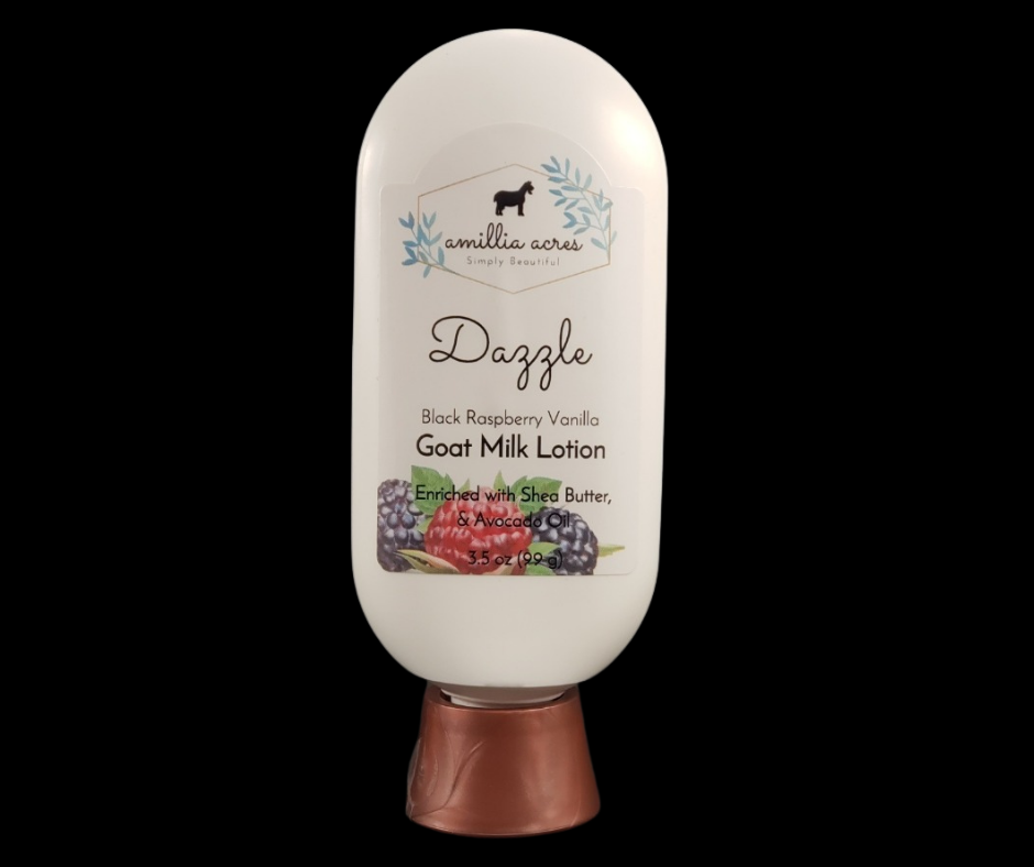 Dazzle Goat Milk Lotion (Black Raspberry Vanilla)