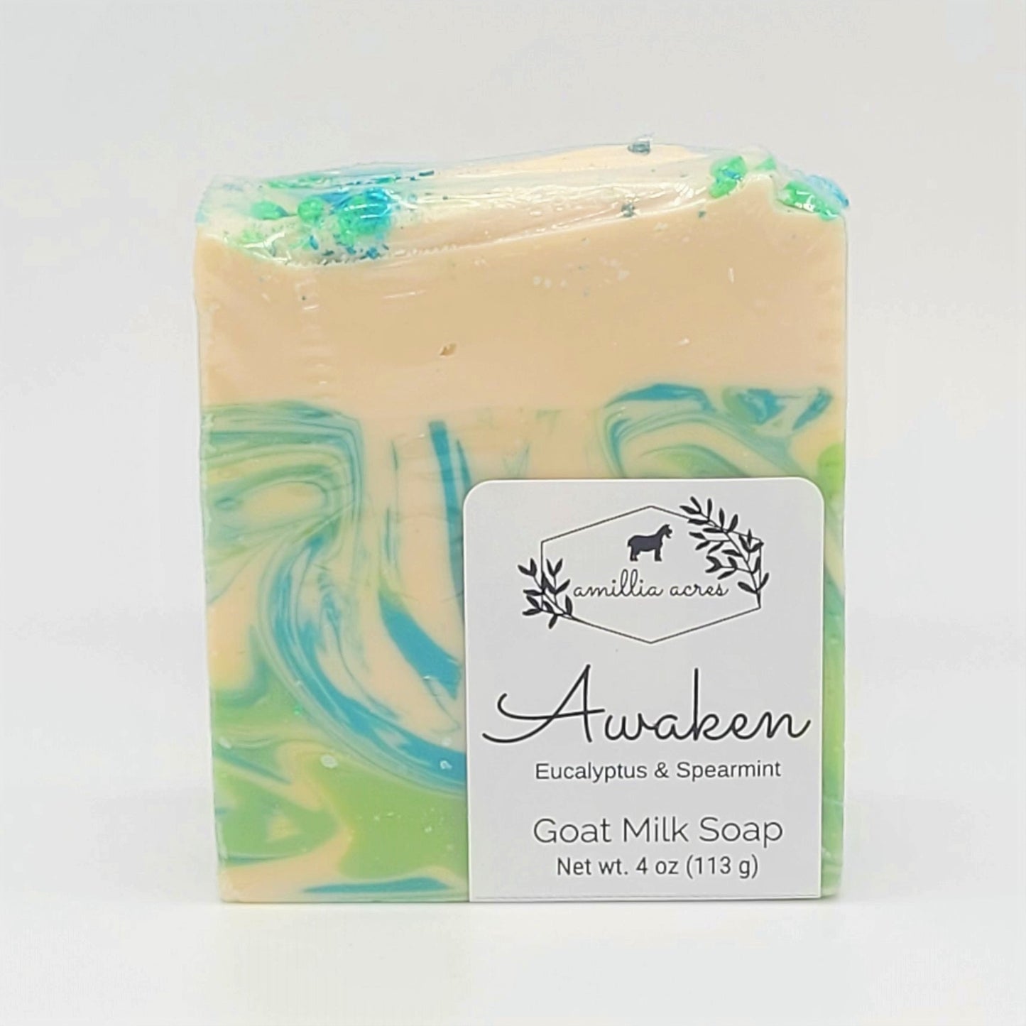 Awaken Goat Milk Soap (Eucalyptus Spearmint)